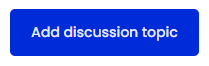 Add Discussion Topic Button